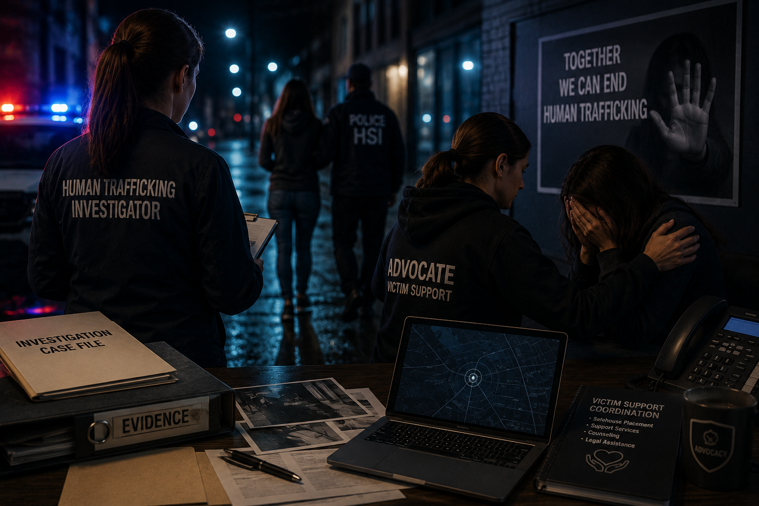 Human Trafficking & Victim Advocacy Support